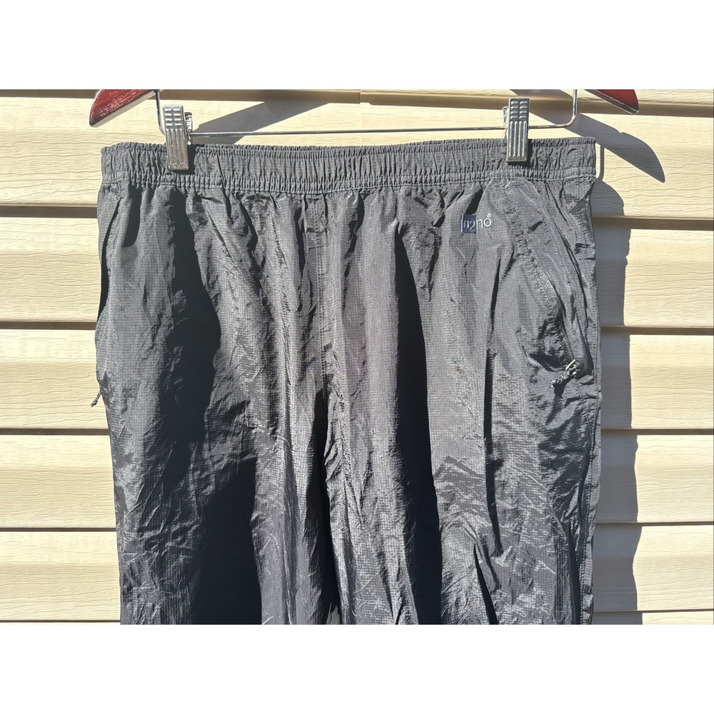 Patagonia Torrentshell Pants Women's large Black H2NO Windbreaker Waterproof